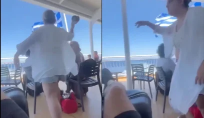 Video of Woman Throwing Couple's Portable Speaker Playing Loud Music Off Cruise Ship Into Water Draws Debate About Consideration for Others In Public