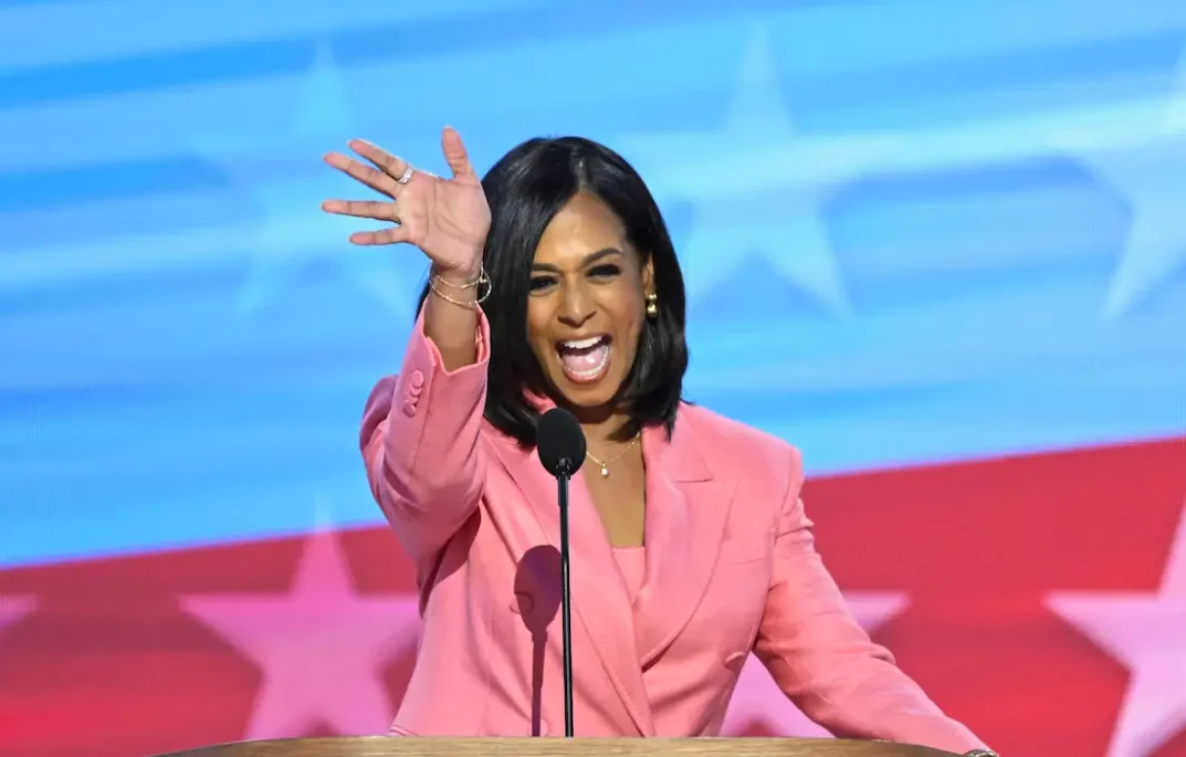 Maya Harris has the internet on a frenzy but her husband Tony West reminds fans she's taken. (Photo by MANDEL NGAN/AFP via Getty Images)