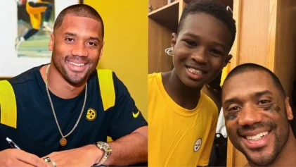 Fans praise Russell Wilson for his role as a stepfather for Ciara's son, Future. (Photos: @dangerusswilson/Instagram)