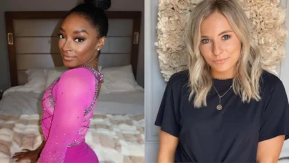 Simone Biles is asked to step in after former teammate Mykayla Skinner’s “tacky” remarks about Team USA. (Photos: Simonebiles/Instagram; Mykaylaskinner2016/Instagram)