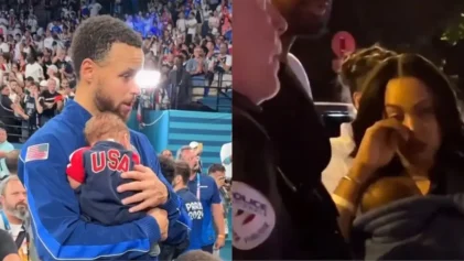 Steph Curry's wife Ayesha Curry and family involved in altercation with police in Paris. (Photo: @brentfolan/Instagram, TheHollywoodFix/YouTube)