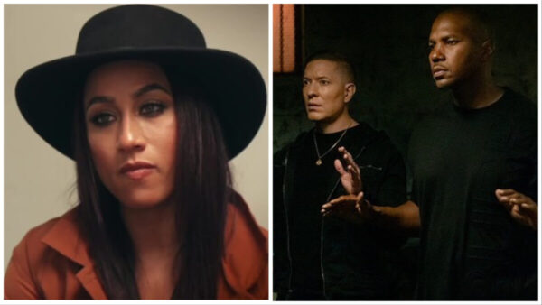 Nicole "Hoopz" Alexander in the movie "Dymez" and Joseph Sikora as Tommy Egan and Issac Keys as Diamond in the series "Power Book IV: Force."