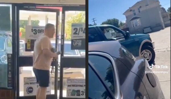 White Man Goes on Racist, Profanity-Laced Rant, Threatens to Ram Into Woman's Vehicle, Video Shows