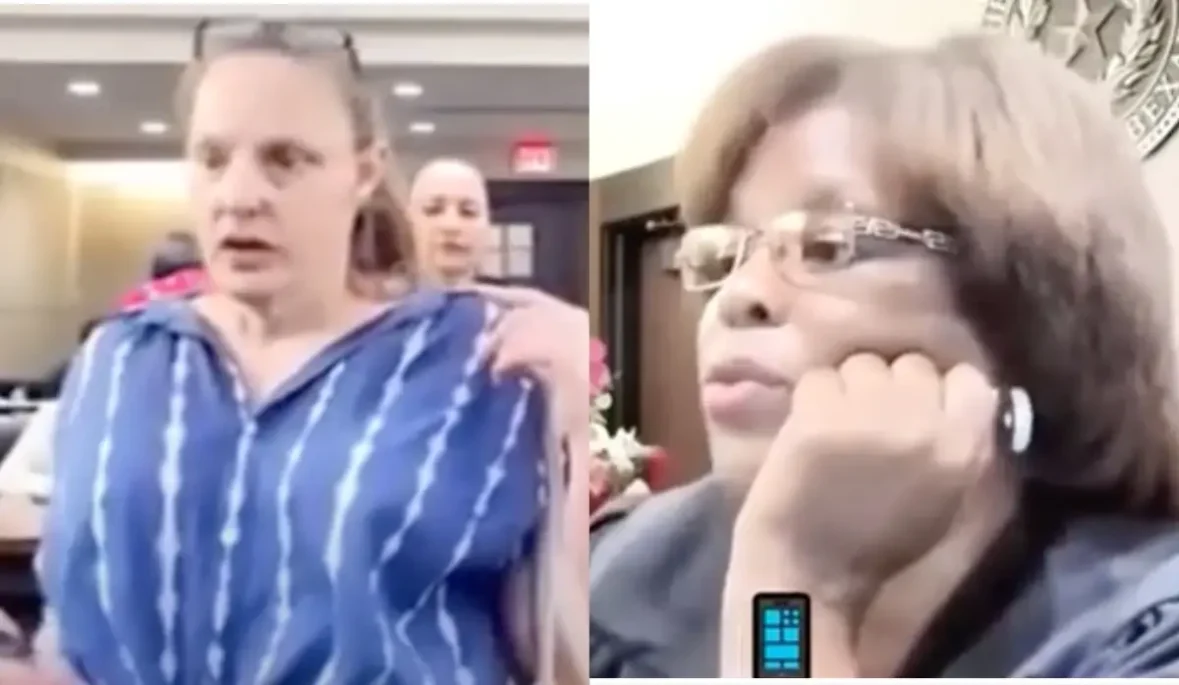 Sensible judge shocks woman over courtroom indecency, but video critics slam her for 'ridiculously harsh' reaction