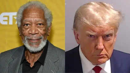 Fans to Dive Into Truth Behind Viral Quote Claiming Morgan Freeman Believes a Second Trump Presidency Would be Good for America (Photos: Amy Sussman/Getty Images; Fulton County Sheriff’s Office)