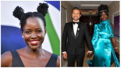 Actress Lupita Nyong'o spotted a concert with Jodie Turner-Smith's husband, Joshua Jackson.