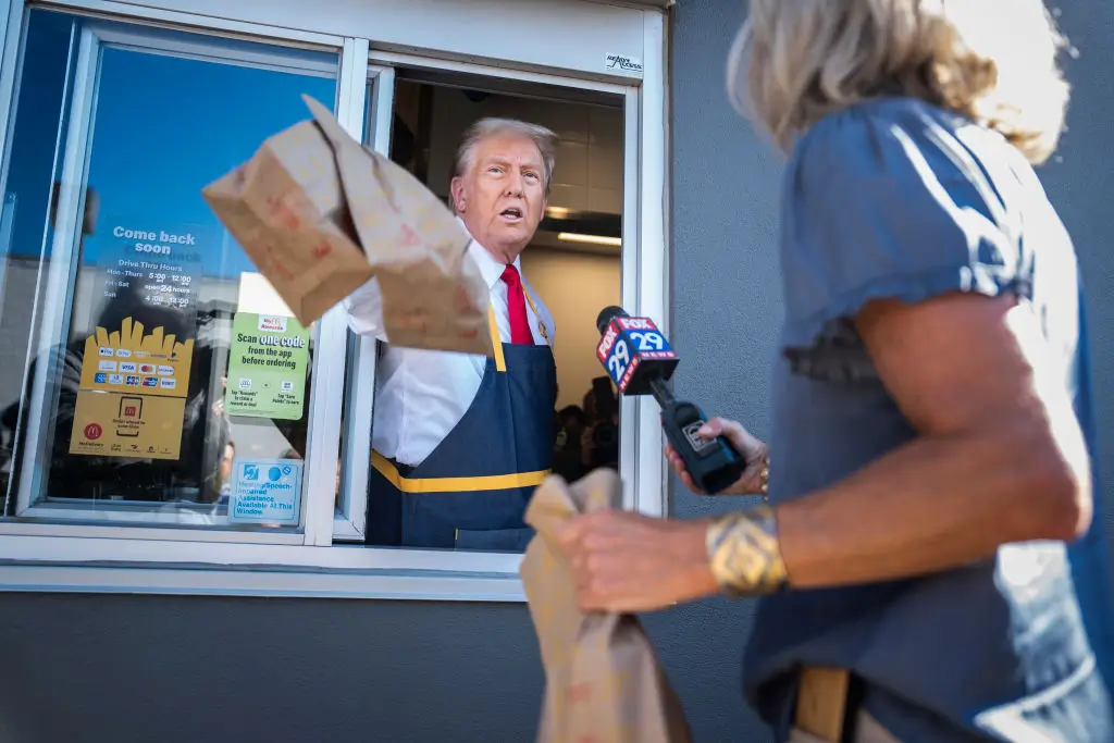 Donald Trump's Effort to Mock Kamala Harris with McDonald's Gig Backfires As the Internet Accused Him of Staging Stunt, Making Him a Bud of Jokes