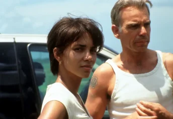 Halle Berry and Billy Bob Thornton in a scene from the film 'Monster's Ball', 2001. (Photo by Lions Gate Films/Getty Images)