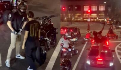 Philadelphia Police Arrest Man Identified By Tips as Motorcyclist Who Smashed Back Windshield of Woman’s Car While Children Were In Back Seat