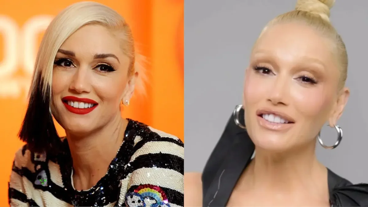 Gwen Stefani Before & After (Photos: Brad Barket/Getty Images for iHeartMedia; @gwenstefani / Instagram)