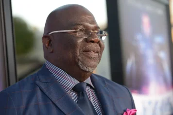 LOS ANGELES, CA - SEPTEMBER 13: Bishop TD Jakes attends the "Hillsong - Let Hope Rise" premiere at the Westwood Village theater on September 13, 2016 in Los Angeles, California. (Photo by Charley Gallay/Getty Images for Pure Flix)