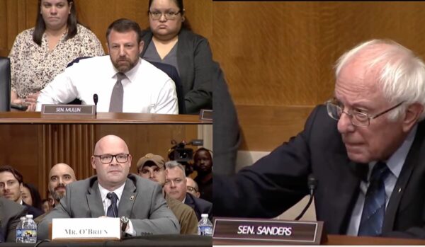 GOP Sen. Markwayne Mullin Calls Out Teamster Boss for a Fight During Senate Hearing