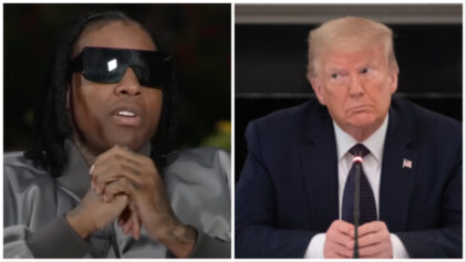Rapper Lil Durk responds to Donald Trump's past remarks about Chicago Violence in his hometown.