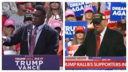 Trump Herschel Walker Georgia rally disaster