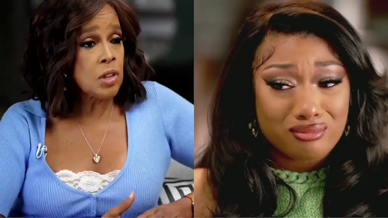 Gayle King responds after Megan Thee Stallion admits she lied during her 2023 interview. (CBS Mornings Photos/YouTube)