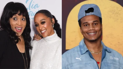 Jackée Harry and Tia Mowry dish on Cory Hardrict being unhappy that his career was not as successful as his wife's. (Photos: Olivia Wong/Getty Images; Mark Von Holden/Variety via Getty Images)