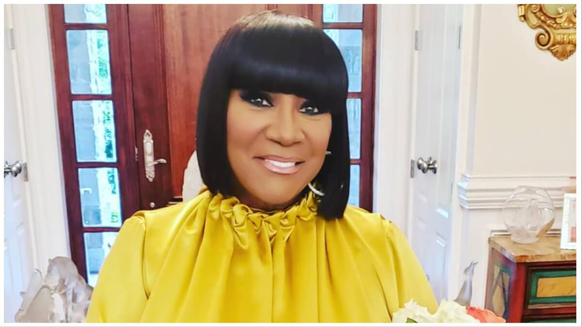 Patti Labelle's legs and outfit steal the show at her recent concert.