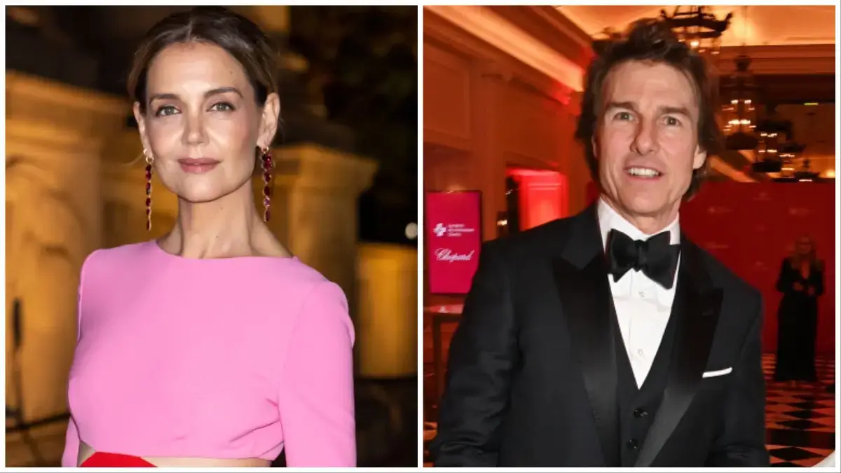 Katie Holmes slames outlet over article about her and Tom Cruise's daughter.