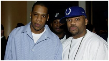 Jay-Z's longtime engineer shuts down Dame Dash's claim that the rapper stole songs from other artists.