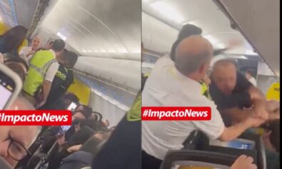 Spirit Airlines Bans Man After He Goes Beserk on Plane, Punches Cop Aboard Plane Awaiting Takeoff at Colombian Airport