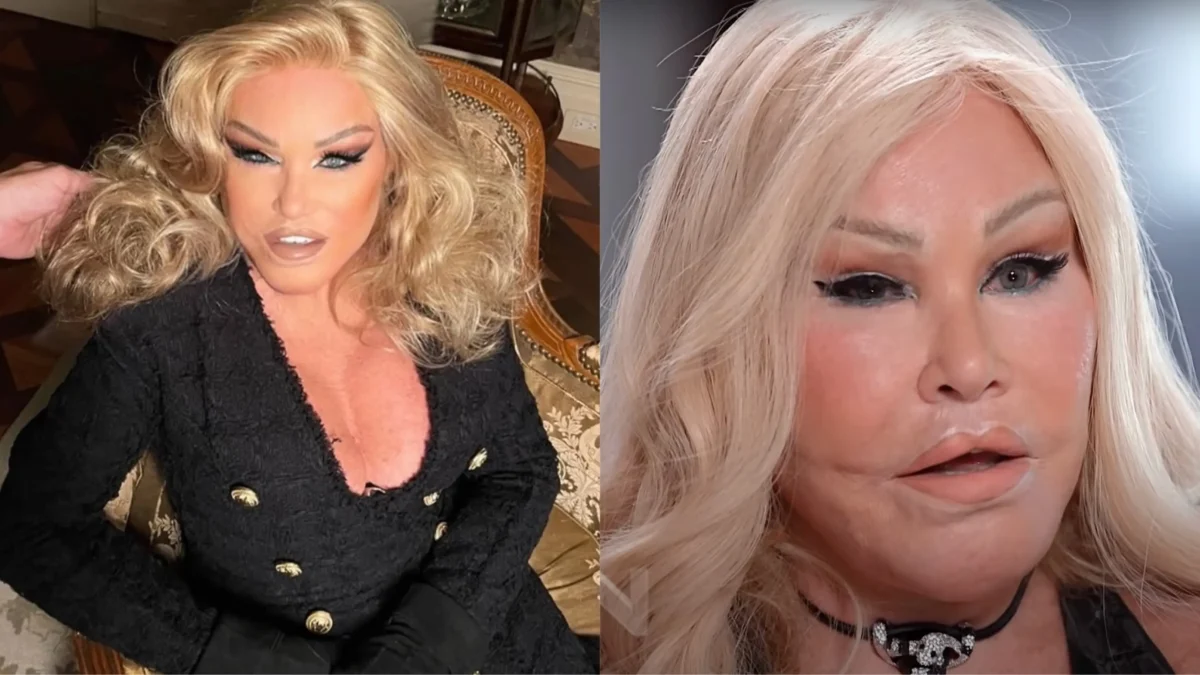 Billionaire Jocelyn Wildenstein dead at 84 Photos: @jocelynewildenstein/Instagram;  7 News Spotlight / YouTube
