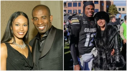 Deion sanders gives Travis Hunter prenup advice