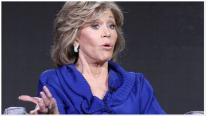 Actress Jane Fonda reveals she learned a hard lesson about racism after her father slapped her saying the N-word.