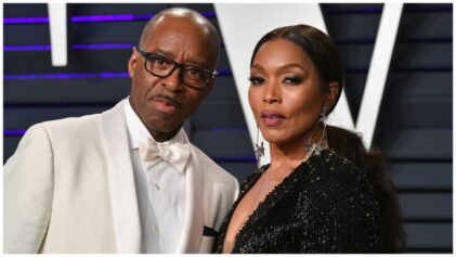 Courtney B. Vance (L) defends wife Angela Bassett after decades of being snubbed for an Oscar twice only to receive an honorary award.