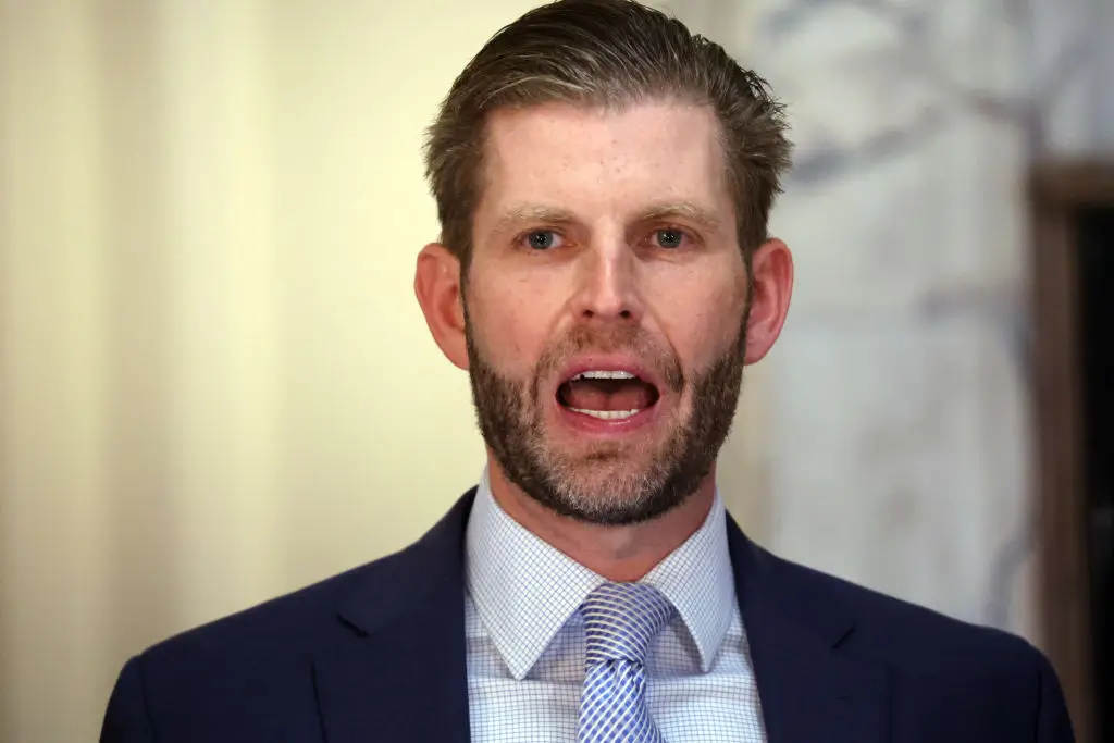 Eric Trump Complained Bond Companies Refused to Help Ex-President Pay Bond as Billionaires Were Reportedly Preparing to Bail Him Out