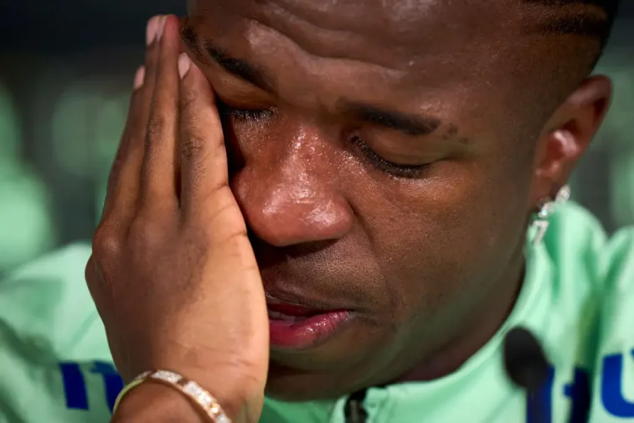 Real Madrid Soccer Star Vinicius Junior Breaks Down as He Explains Unrelenting Racism He Faces In Spain - Here's Why He Won't Leave
