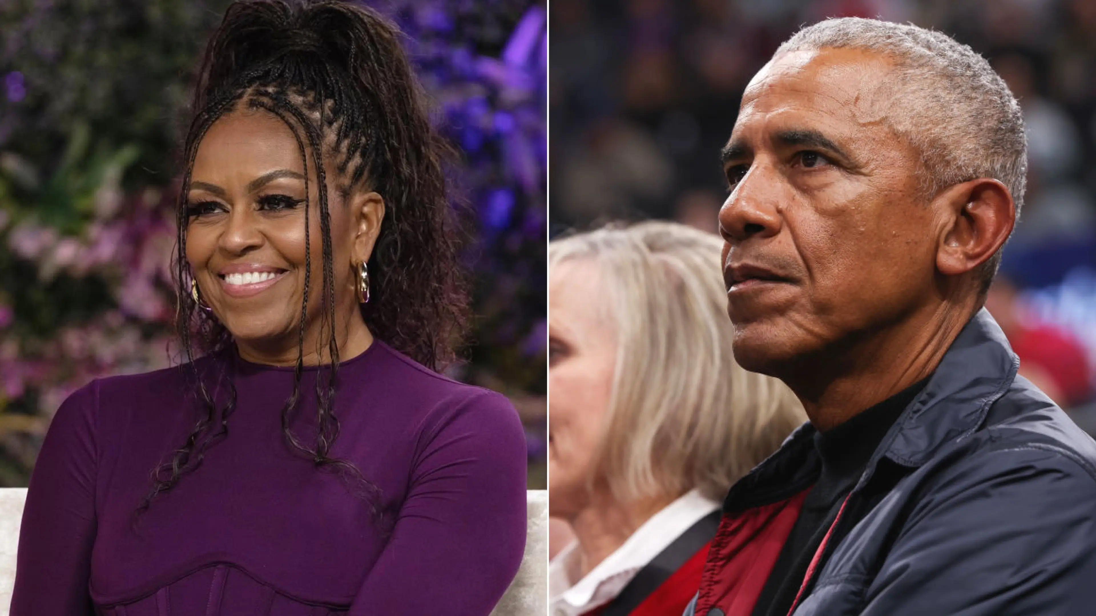 Barack and Michelle Obama spark more divorce chatter after they spend increasing time apart (Photos: @michelleobama/Instagram ; Meg Oliphant/Getty Images)