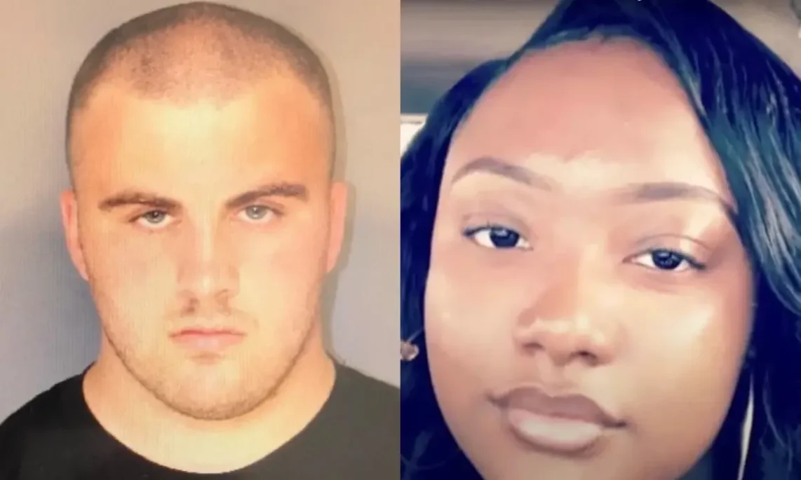 Ex-boyfriend out on bail kills woman minutes after she shared a video on Snapchat of him stalking her as she parked next to a police car out of fear