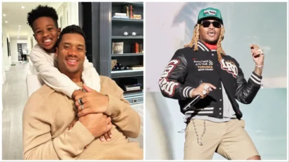 Russell Wilson accused of throwing shade at Ciara's ex-Future over post with son, Lil Future.