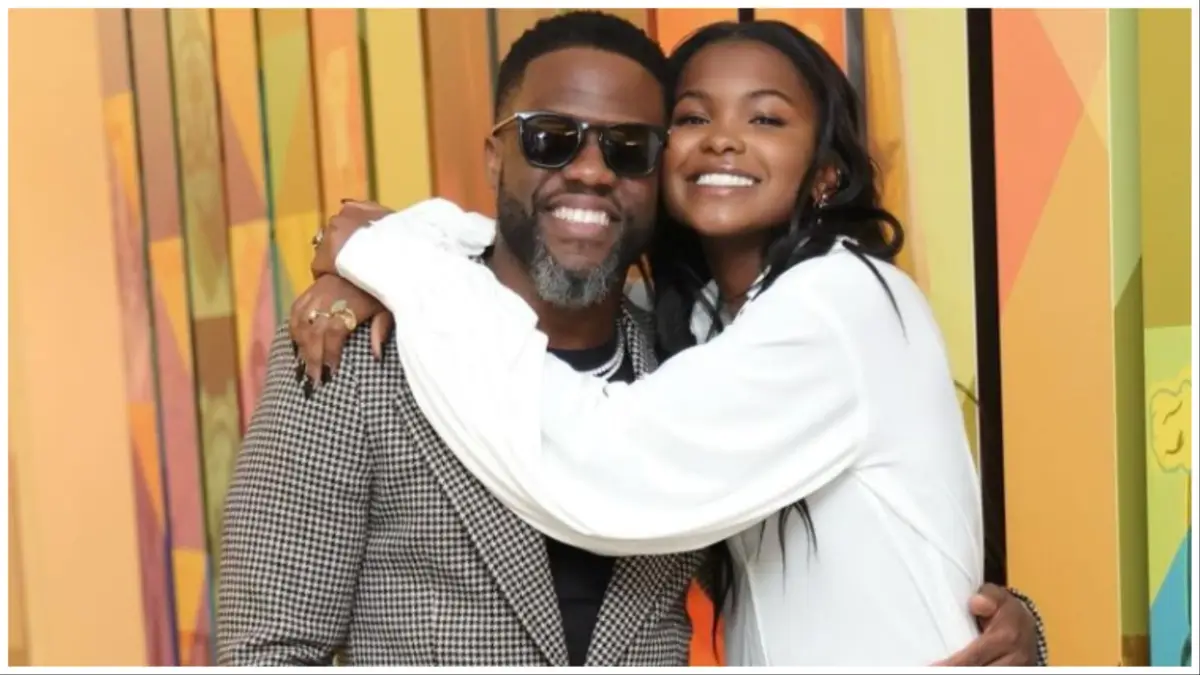 Kevin Hart's teenage daughter, Heaven, pressed her dad about embarrassing jokes about her in his stand-up routines.