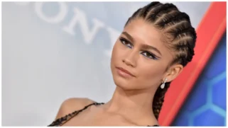 The N-Word featured on "Challengers" movie flyer featuring Zendaya.