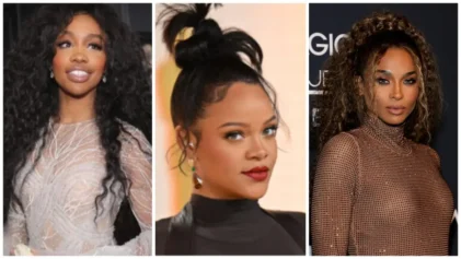 Fans discover SZA (right) once claimed that neither RIhanna (center) or Ciara (left) could "hold a note worth a damn."