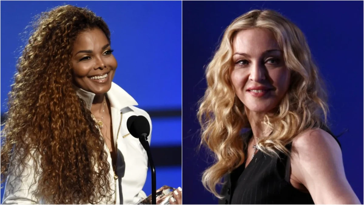 Janet Jackson fans outraged after she was 'poorly' Photoshopped into a photo with Madonna, a reminder that the duo didn't get along (Photo: Chris Pizzello/Invision/AP, file; Win McNamee/Getty Image)