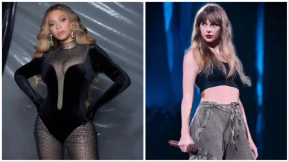 Taylor Swift's demonic visual at Paris show spark outrage and comparison to Beyoncé's Renaissance tour.
