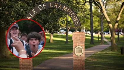 Ole Miss Fraternity Kicks Out White Student Who Made Monkey Noises at Black Protester, But NAACP and Critics Say That's Not Nearly Enough