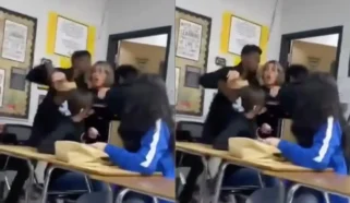 Texas Teacher Slammed to the Floor While Trying to Break Up a Fight Between Middle School Students, Video Shows