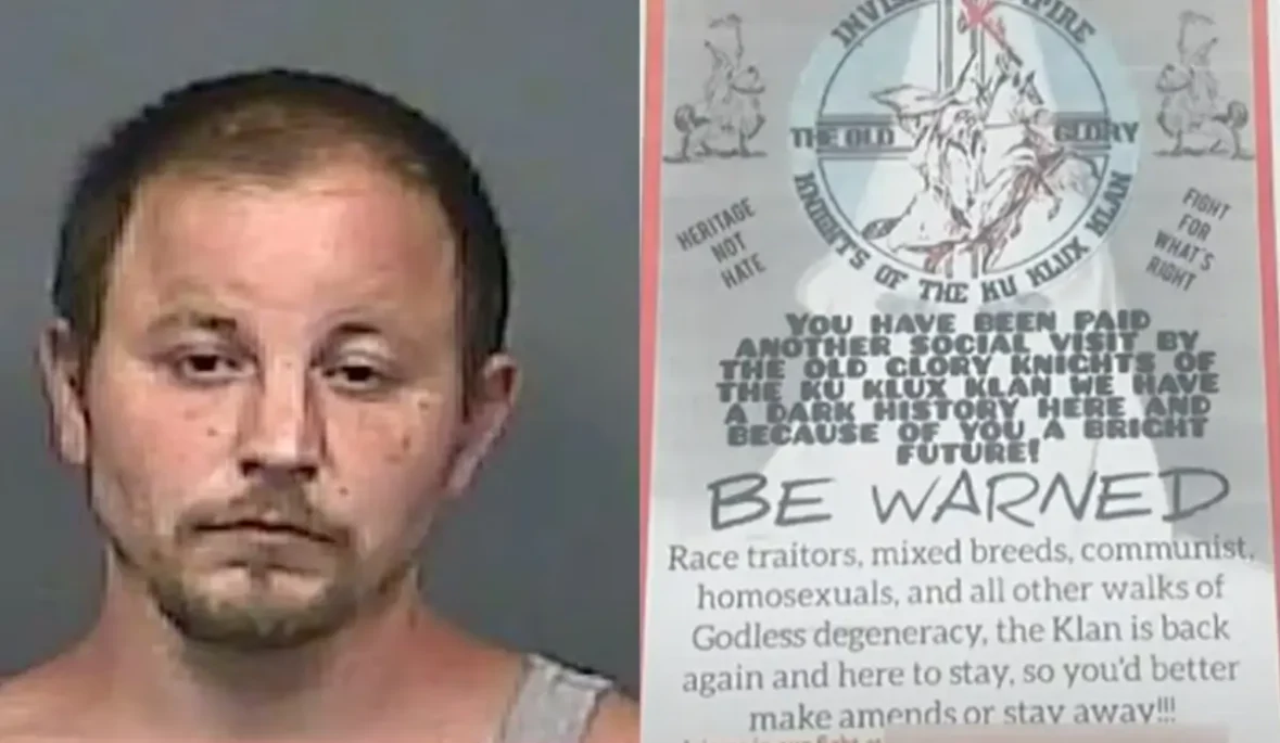 'The Klan Is Back Again and Here to Stay': Ku Klux Klan Leader Will Serve Prison Time for Posting Racist Flyers on Black Churches In Tennessee