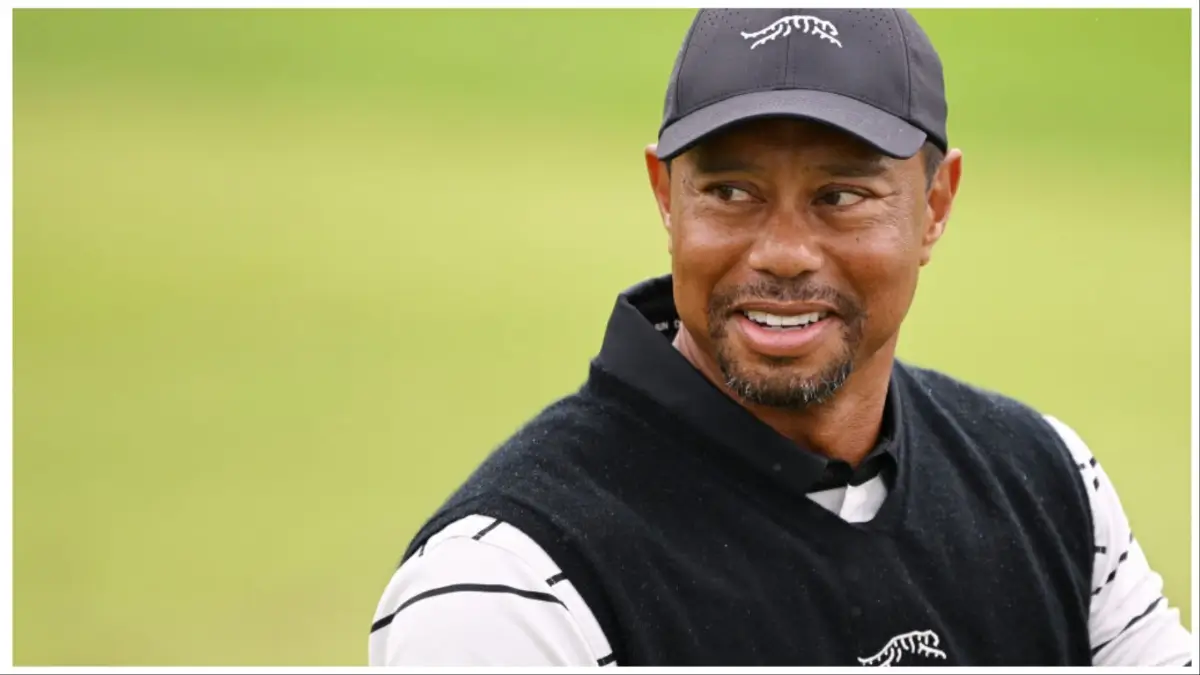 Tiger Woods' swollen face