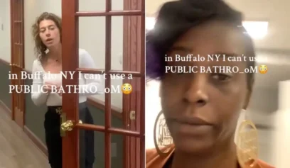 hite Woman Calls Security on Black Woman for Using Public Bathroom Where They Work, Video Shows