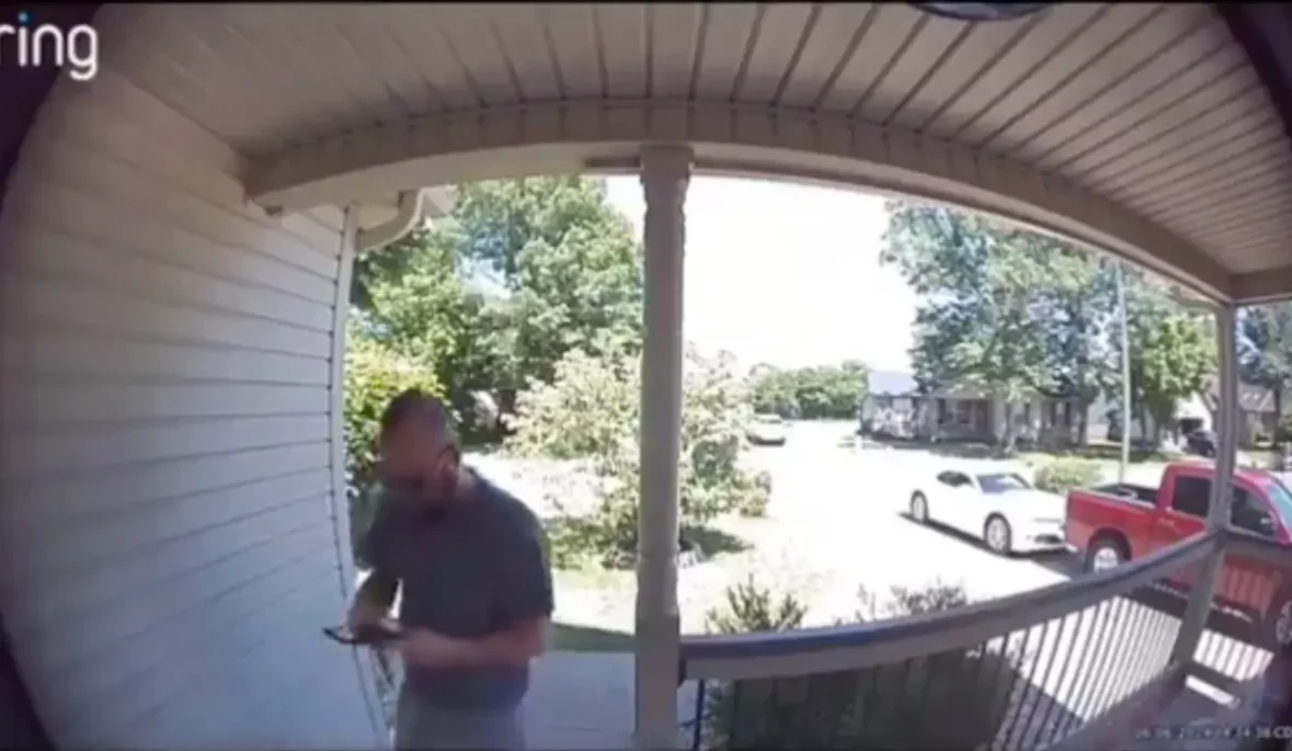 DoorDash driver fired after doorbell camera video shows him spewing racial slur while delivering Black woman's order