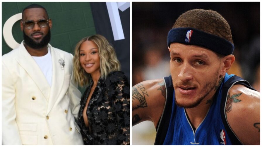 Savannah James Delonte West Lebron's mom