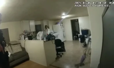 Released footage shows the shooting of Sonya Massey in her home