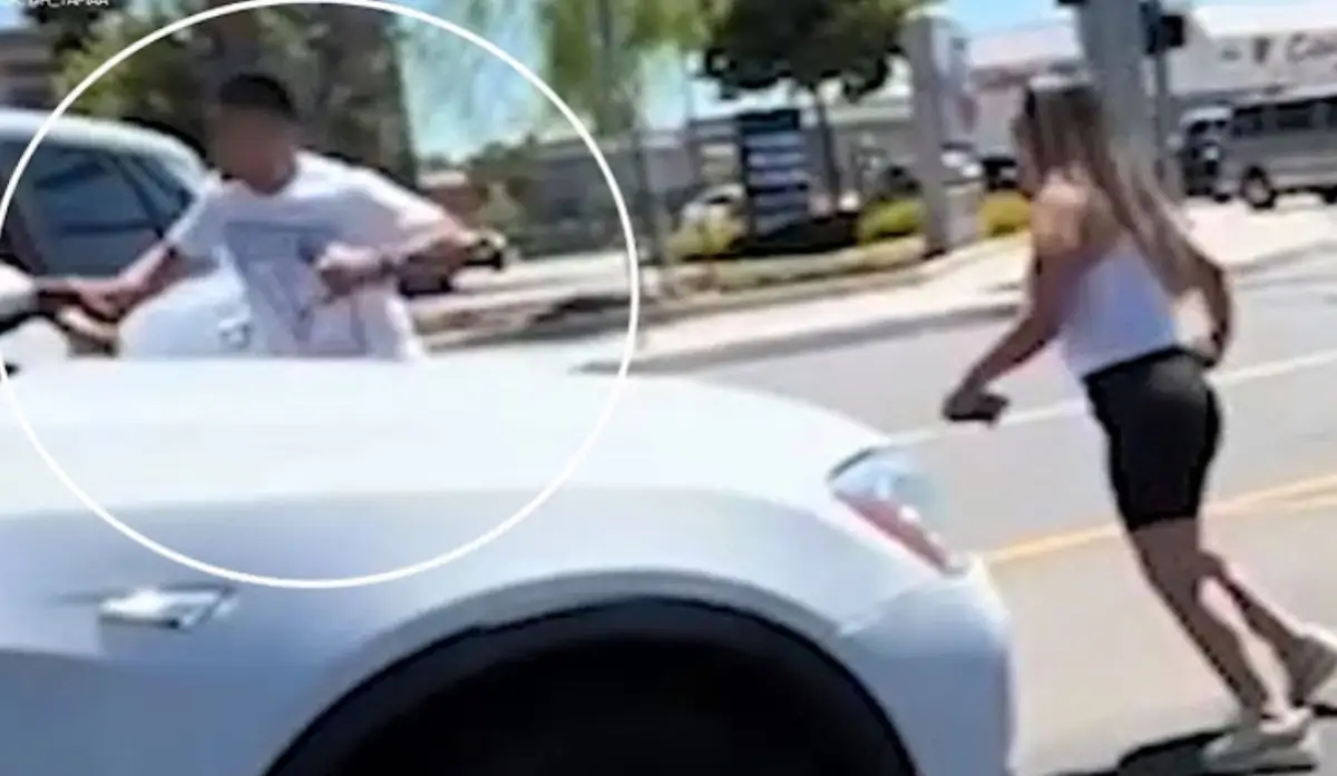 WATCH: Wild Road Rage Brawl Erupts Into Stabbing and Near Hit-and-Run ...