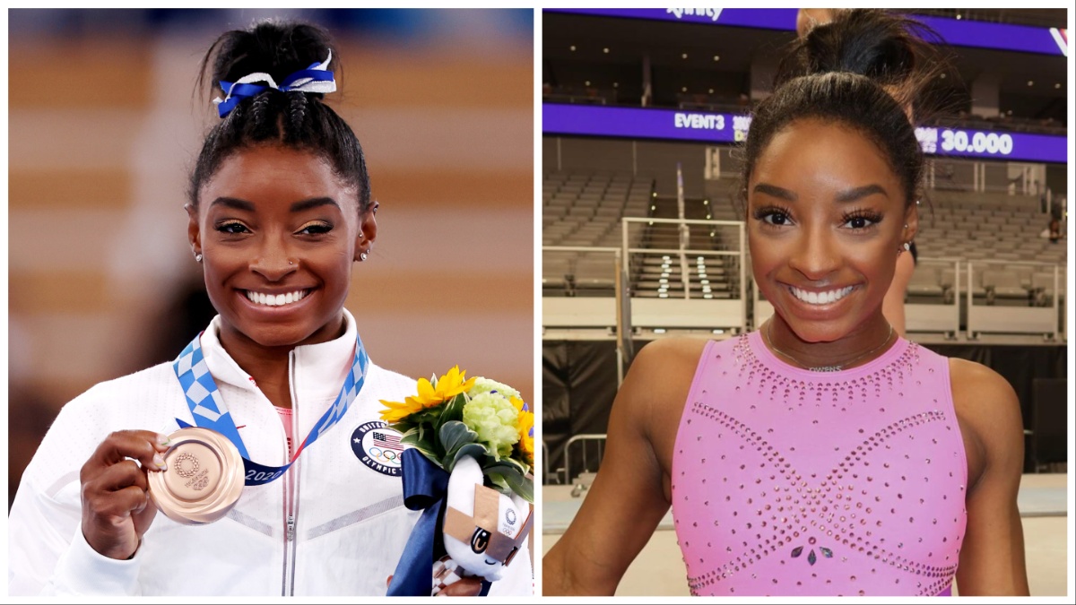 simone biles hair