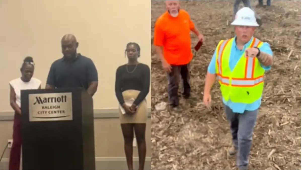 Black Man Fleed to Another Truck After White Mob Flipped His Trailer with Bulldozers, Then One Held Him at Gunpoint and Tried to Change the Narrative, He Says