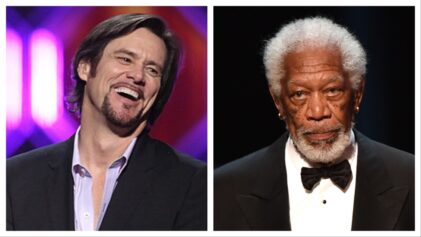 jim-carrey's scary meeting with morgan freeman